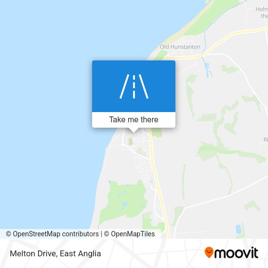 Melton Drive map
