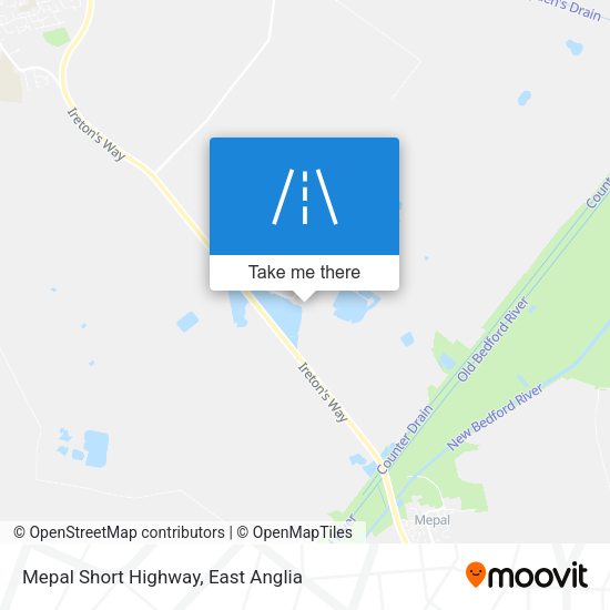Mepal Short Highway map