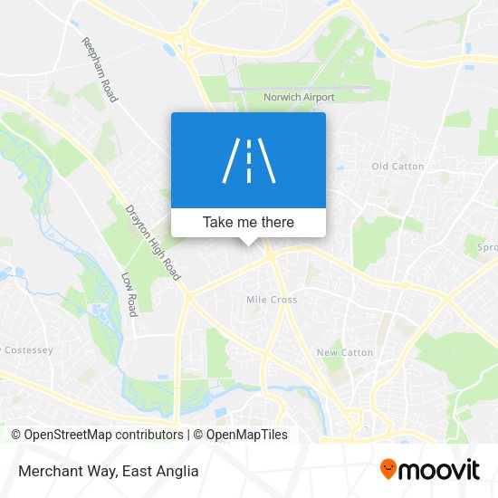 Merchant Way map