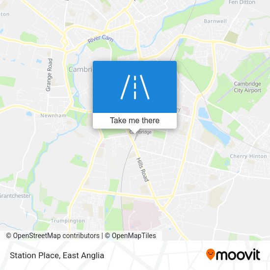 Station Place map
