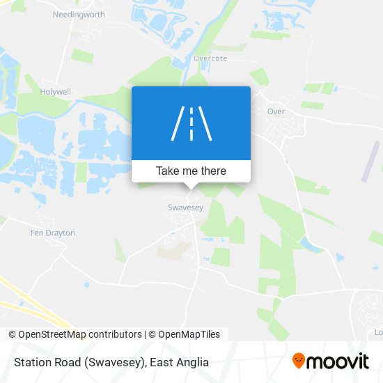 Station Road (Swavesey) map