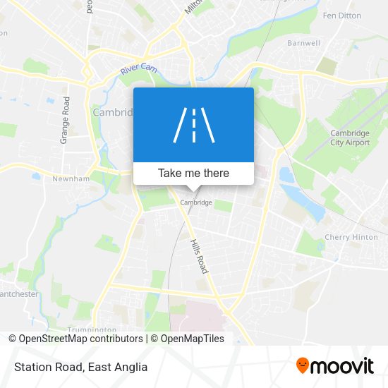 Station Road map