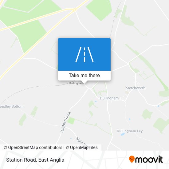 Station Road map