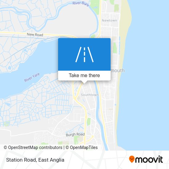 Station Road map
