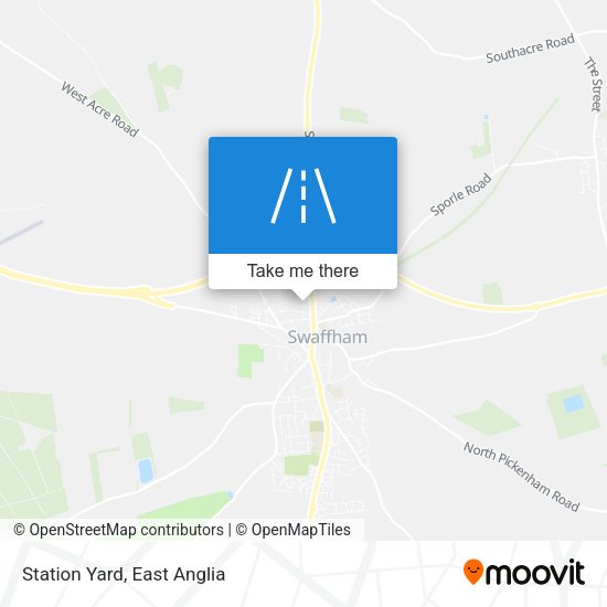 Station Yard map