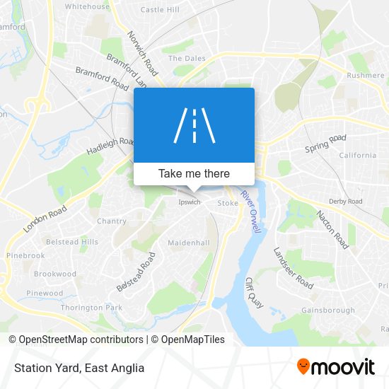 Station Yard map