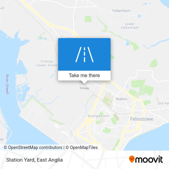 Station Yard map