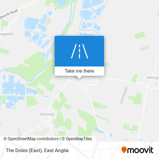 The Doles (East) map