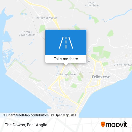 The Downs map