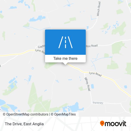 The Drive map
