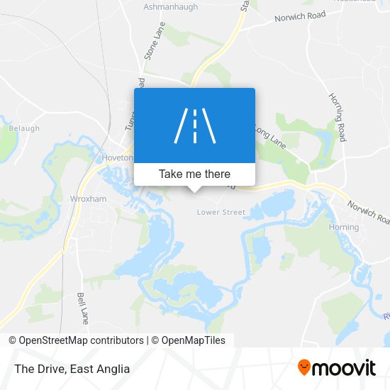 The Drive map