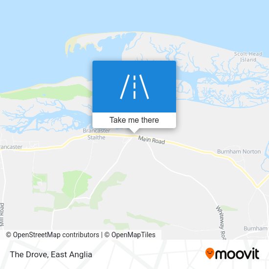 The Drove map