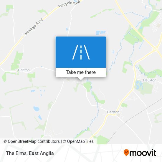 The Elms map