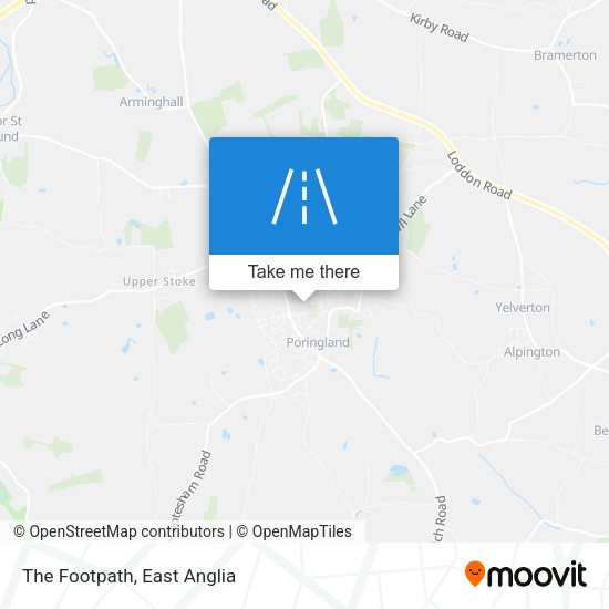 The Footpath map