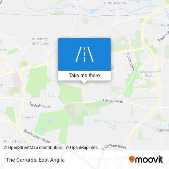 The Garrards map