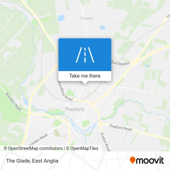 The Glade map