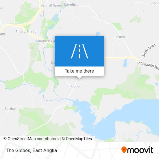 The Glebes map