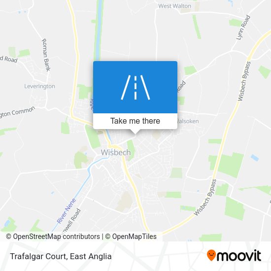 Trafalgar Court map