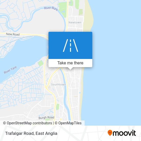 Trafalgar Road map