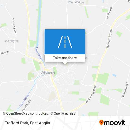 Trafford Park map