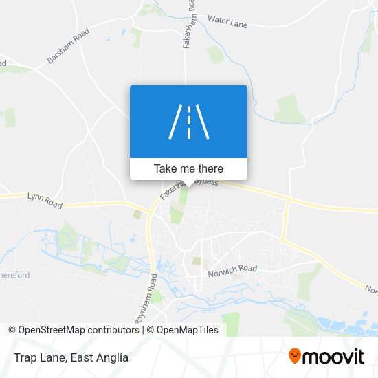 Trap Lane map