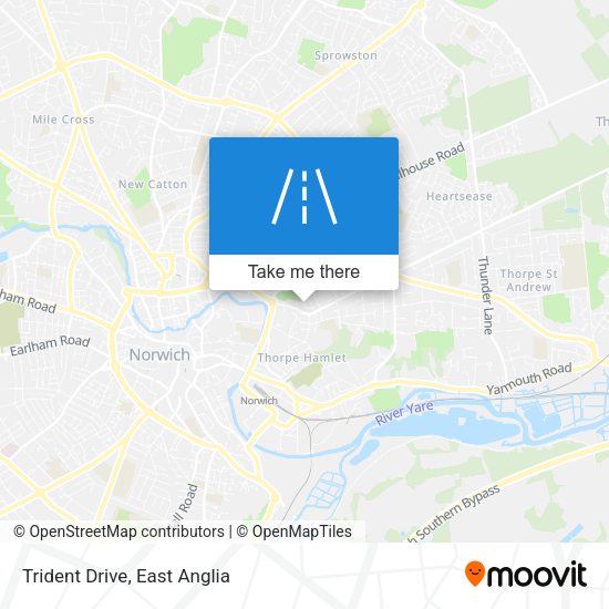 Trident Drive map