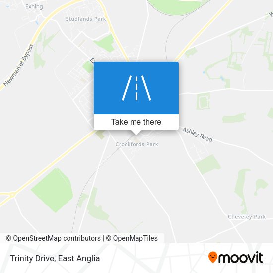 Trinity Drive map