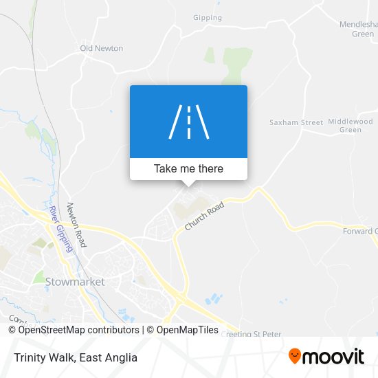 Trinity Walk map