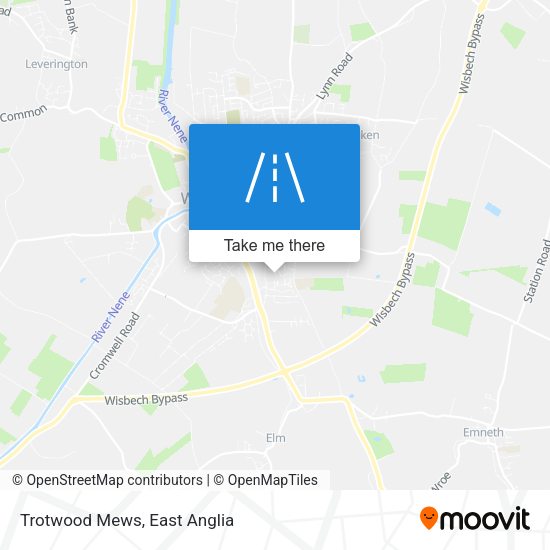 Trotwood Mews map