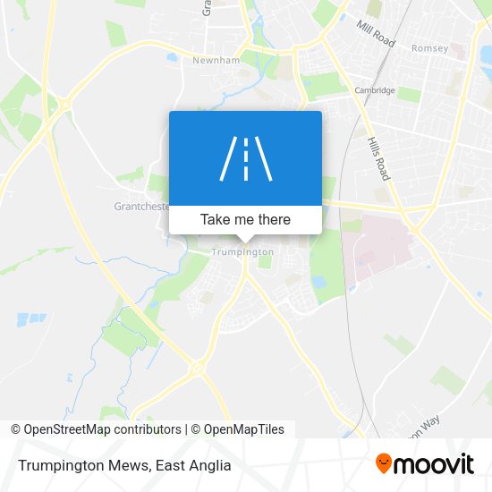 Trumpington Mews map