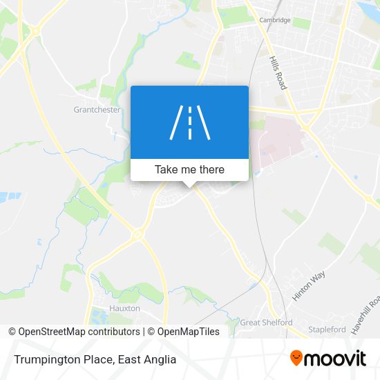 Trumpington Place map