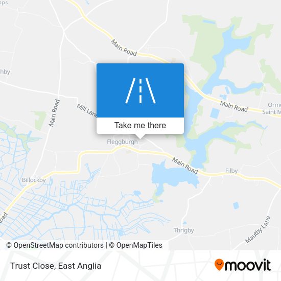 Trust Close map