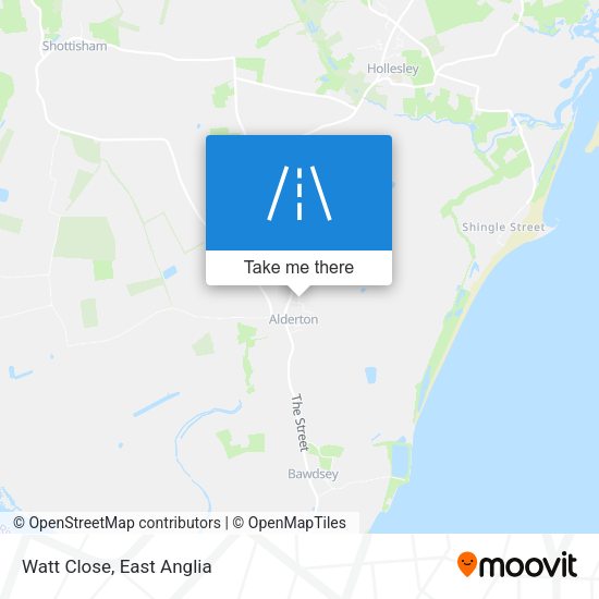 Watt Close map