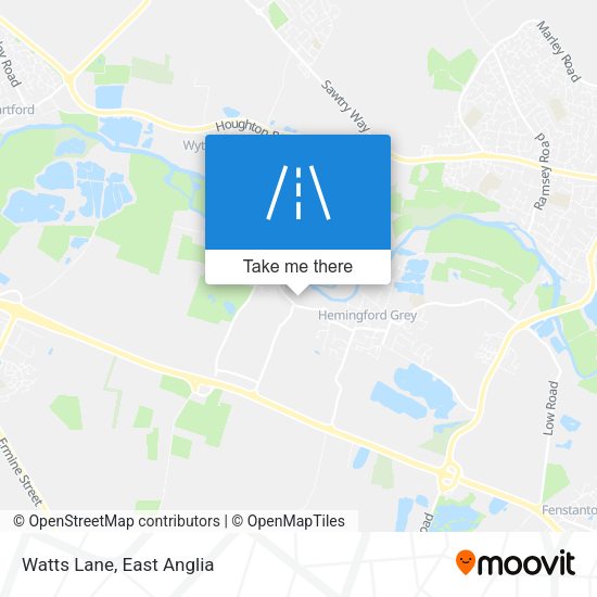 Watts Lane map