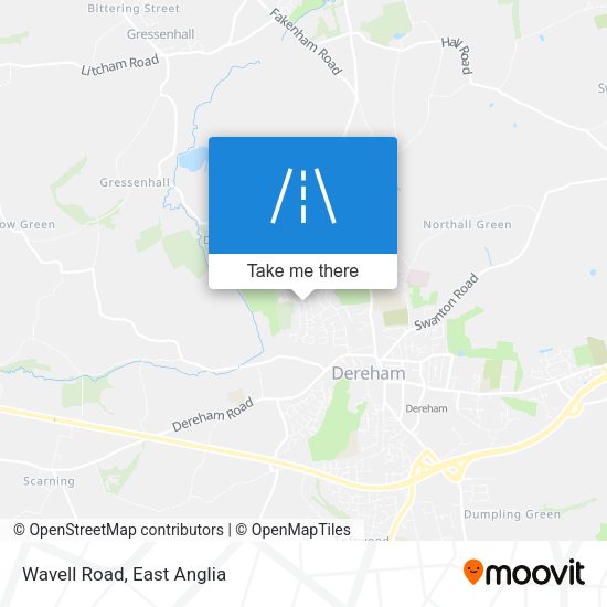 Wavell Road map