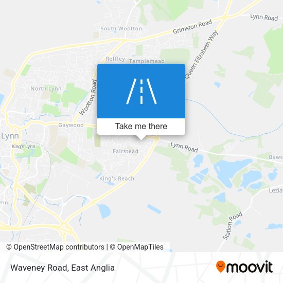 Waveney Road map
