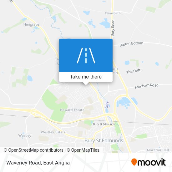 Waveney Road map