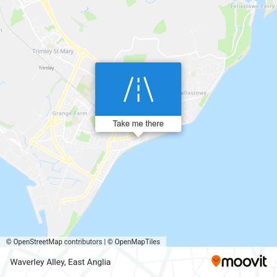 Waverley Alley map