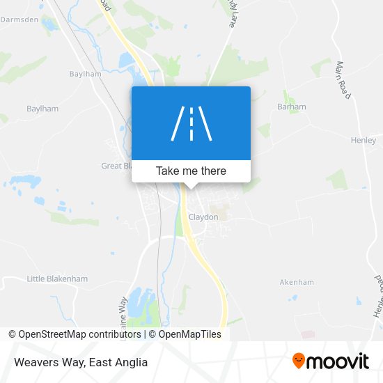 Weavers Way map