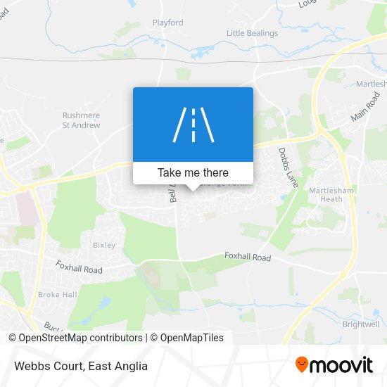Webbs Court map