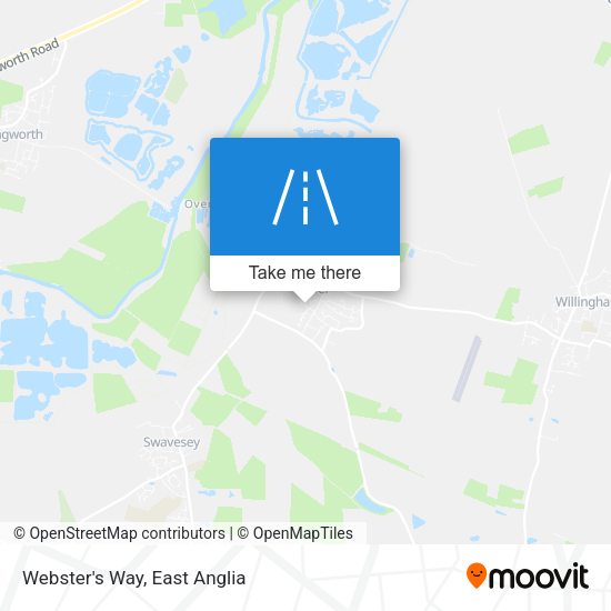 Webster's Way map