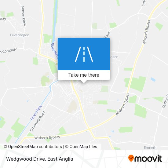 Wedgwood Drive map