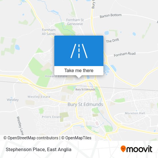Stephenson Place map