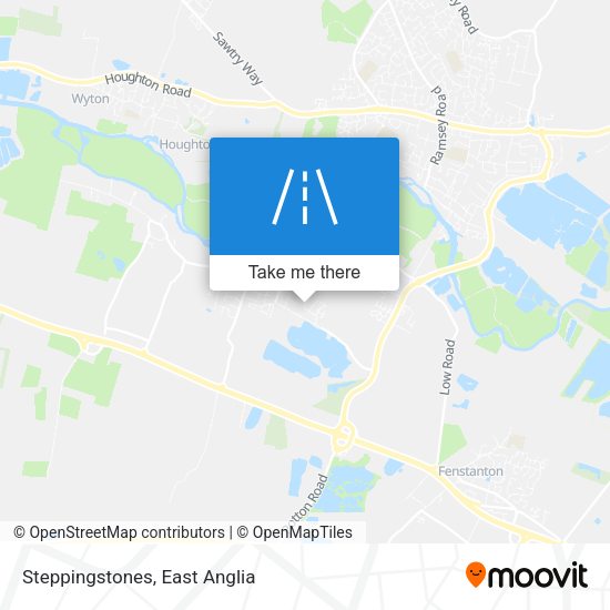 Steppingstones map