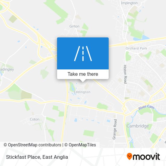 Stickfast Place map