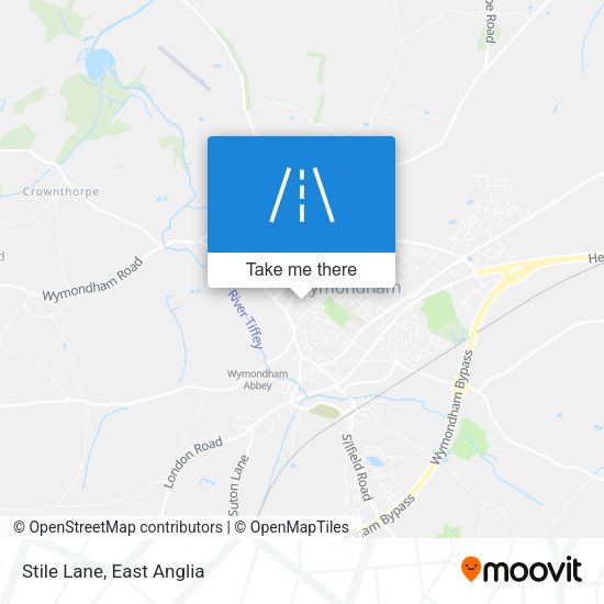 Stile Lane map