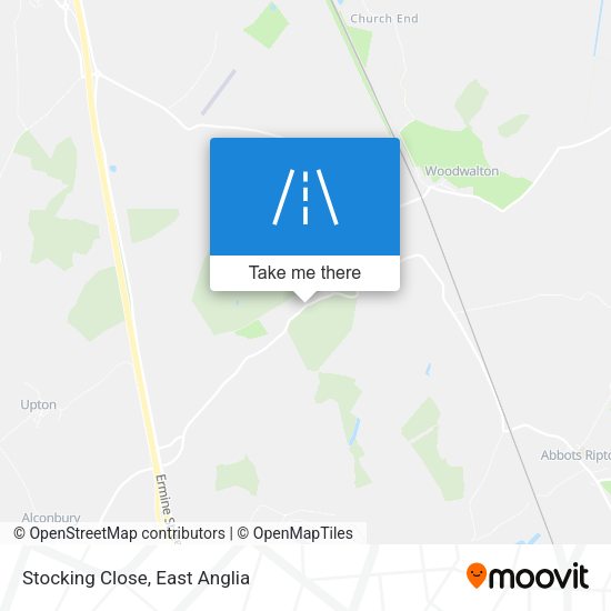 Stocking Close map