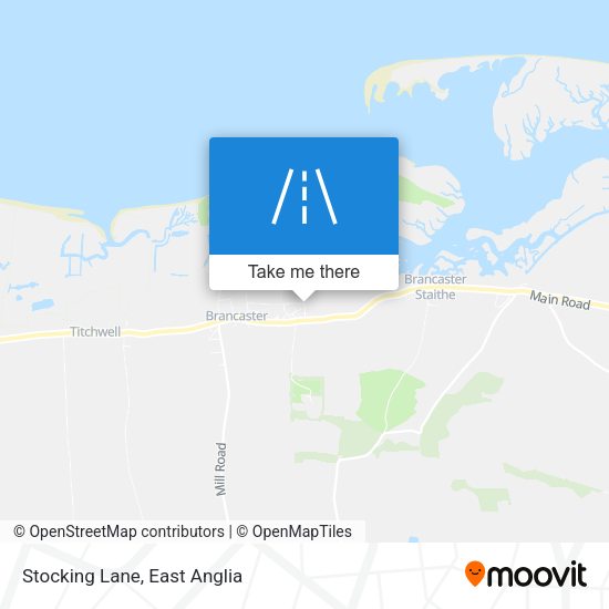 Stocking Lane map