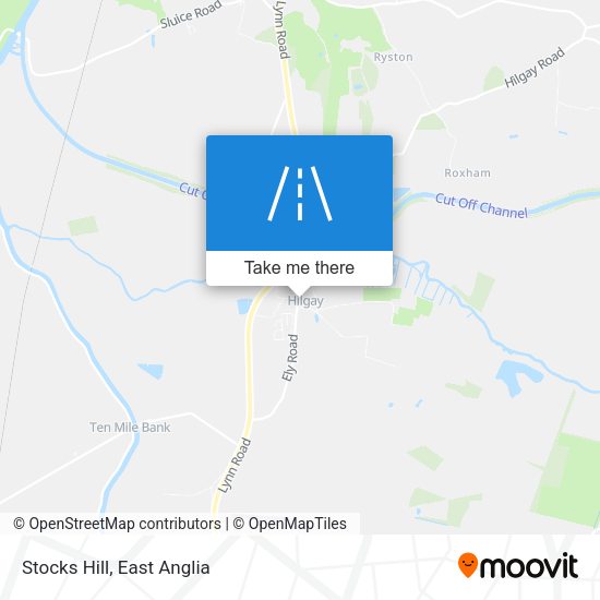 Stocks Hill map