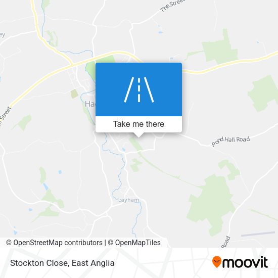 Stockton Close map